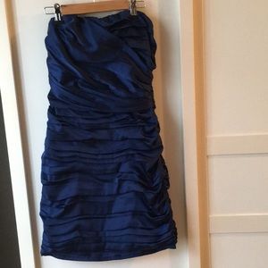 navy blue cocktail dress